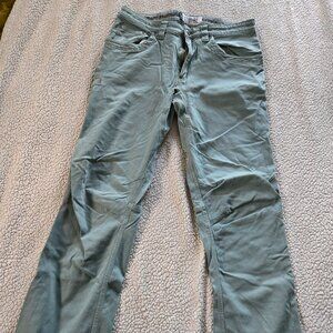 Mountain Khaki pants gray/green size 35 x 34